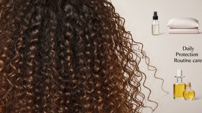 Curly Hair Routine for 3A Curls