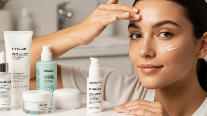 Effaclar Dual Action Acne Treatment for Oily Skin with Acne-Prone Areas