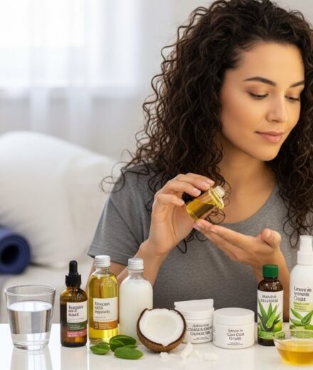 How to Reduce Frizz in Curly Hair Naturally