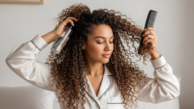 Protective Styles for Long Curly Hair
