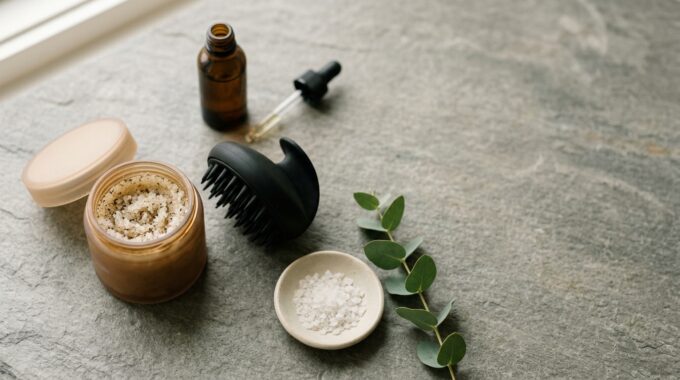 Mens Scalp Exfoliation Tips at Home