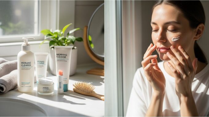 Morning Skincare and Beauty Steps