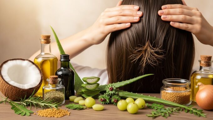 Natural Remedies for Slow Hair Growth