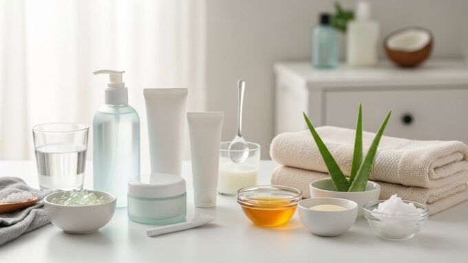 Simple Face and Body Care Routine