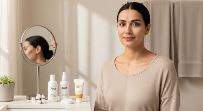 Chemical Peel at home for Dark Spots