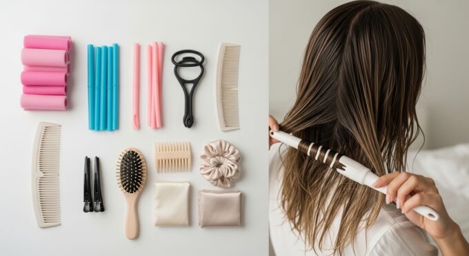 Hair Tools for Styling Without Heat Damage