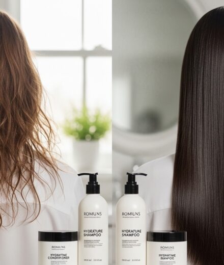 Hydrating Shampoo and Conditioner for Frizzy Hair