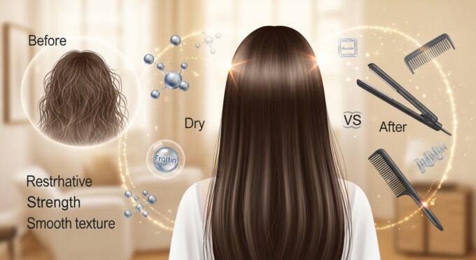 Keratin Treatment for Damaged Hair