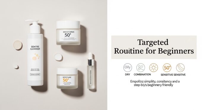 Targeted Skincare Routine for Beginners