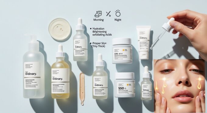 The Ordinary Skincare Routine for Dull Skin