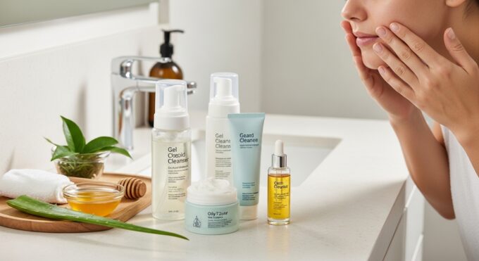 Cleansing Routines for Oily Zones