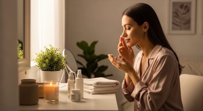 Mindful Beauty Practices at Home