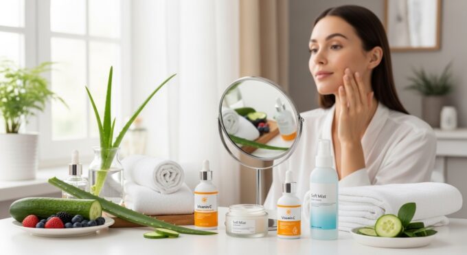 Refreshing Tired Skin Texture