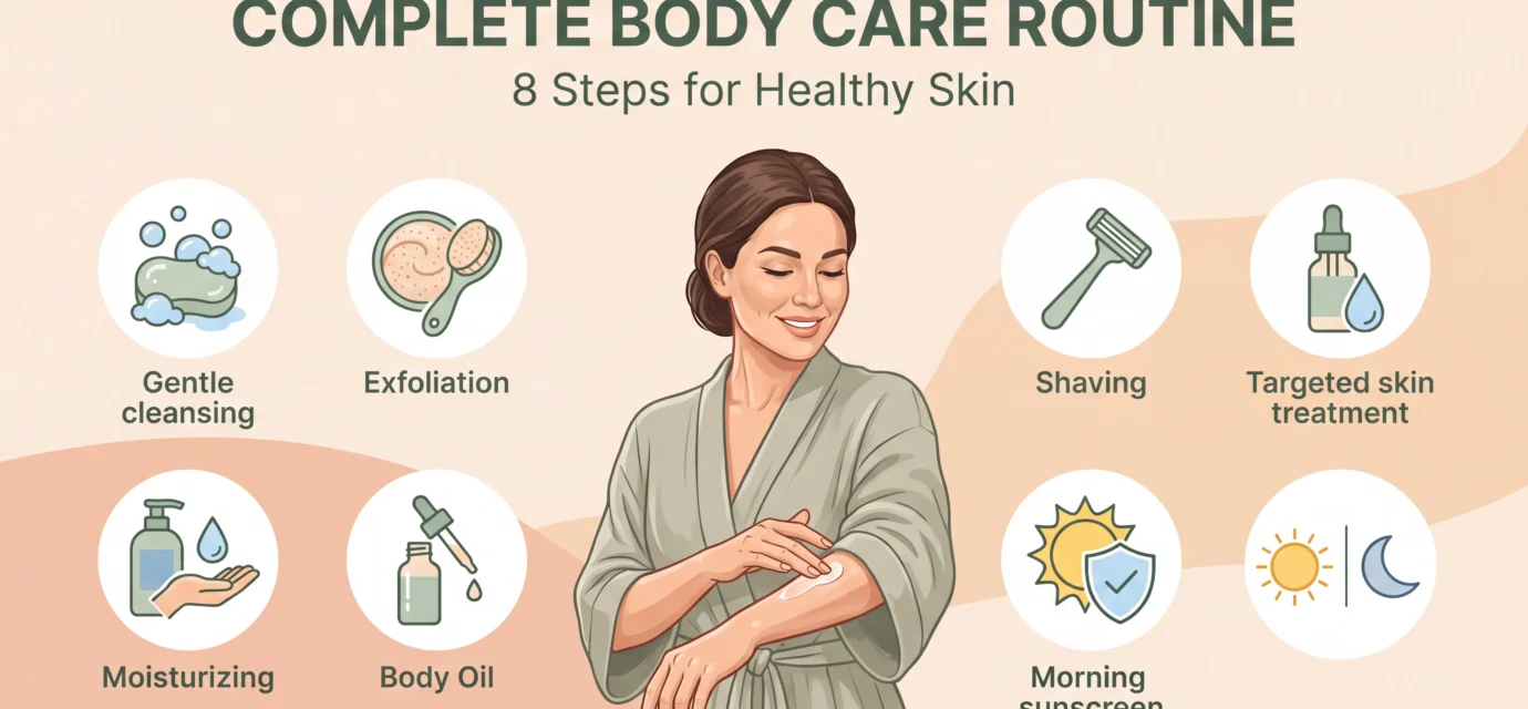 Simple Evening Body Care Routine for Softer Skin