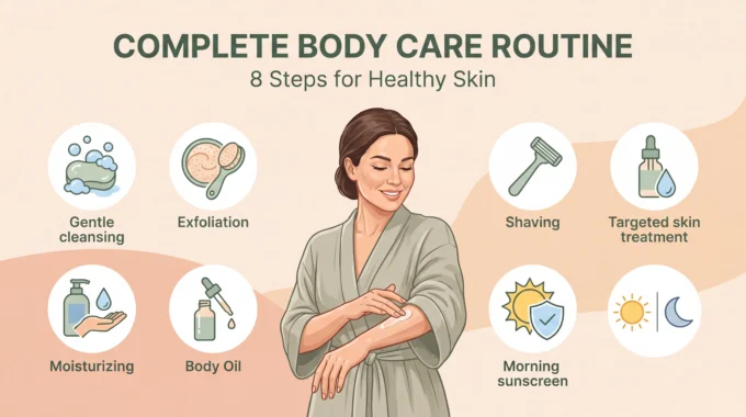 Simple Evening Body Care Routine for Softer Skin