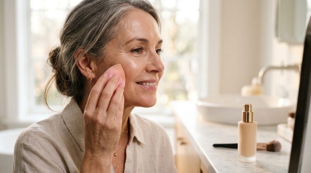 Choosing and Applying Foundation for Mature Skin