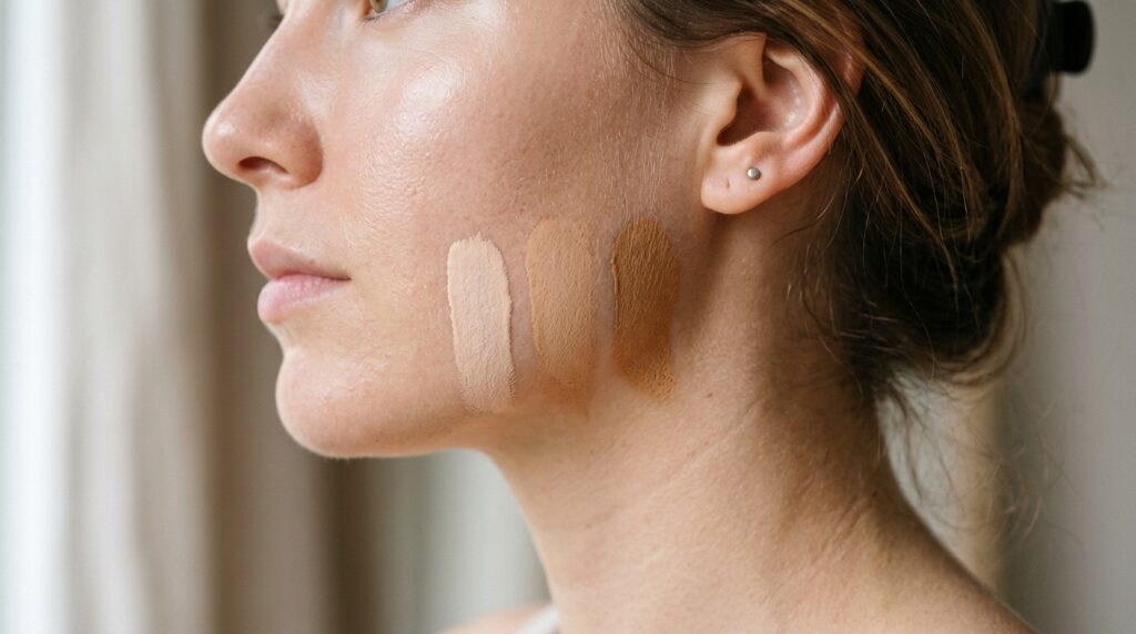 How to Properly Swatch and Test Foundation Shades